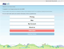 Tablet Screenshot of m6toll.co.uk